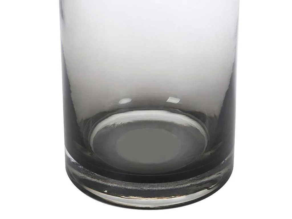 Vaas Van Getint Glas - D20,5 X H30 Cm - Glas - Gerookt Grijs - Valoit-OZAIA Sale