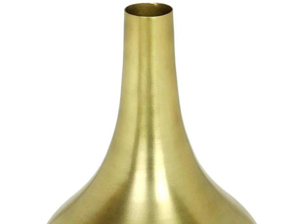 Vaas Van Goudkleurig Metaal - H30 Cm - Afwerking Van Antiek Messing - Gizeh-OZAIA Hot