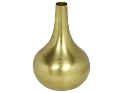 Vaas Van Goudkleurig Metaal - H30 Cm - Afwerking Van Antiek Messing - Gizeh-OZAIA Hot