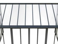 Veranda Van Aluminium En Polycarbonaat Met Uv-Bescherming - 15,8 M - Antraciet - Mathilda-EXPERTLAND Clearance