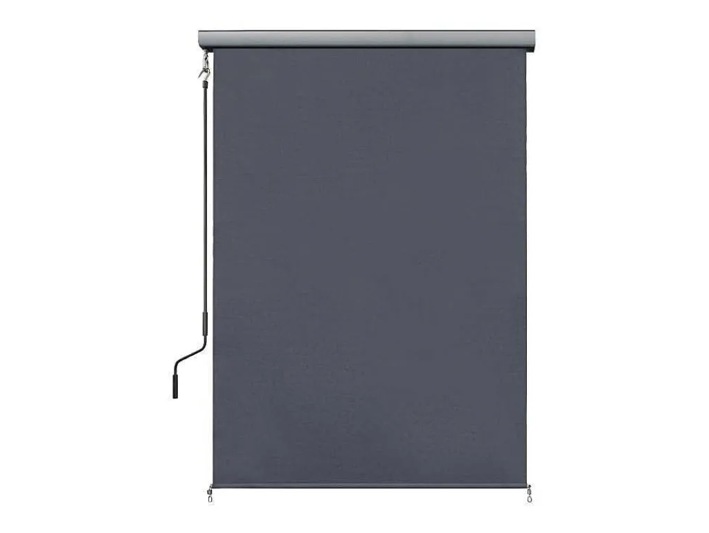 Verduisterend Rolgordijn Met Bak Van Aluminium En Textiel L1,6 X H2,5 M - Passoe-Vente-unique Outlet