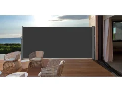 Verduisterend Textiel Paneel Suela - Uittrekbaar - L300 X H180 Cm-EXPERTLAND Clearance