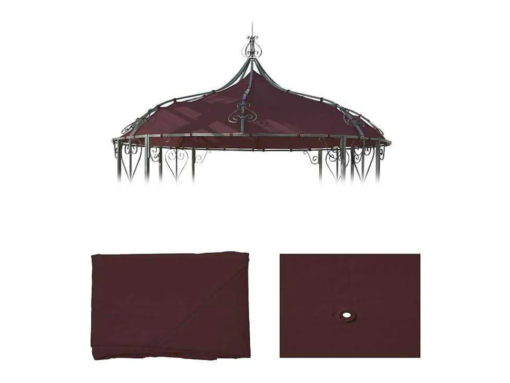 Vervangen Overkapping Voor Pergola Cabrera, Roodbruin-Vente-unique Clearance