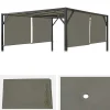 Vervangen Overkapping Voor Pergola Beja, Taupe-Vente-unique Sale