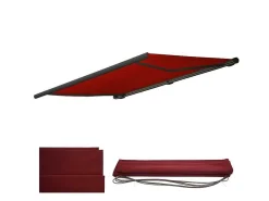 Vervangingshoes Voor Luifel H124, Acryl Bordeaux-Rood-Vente-unique Clearance