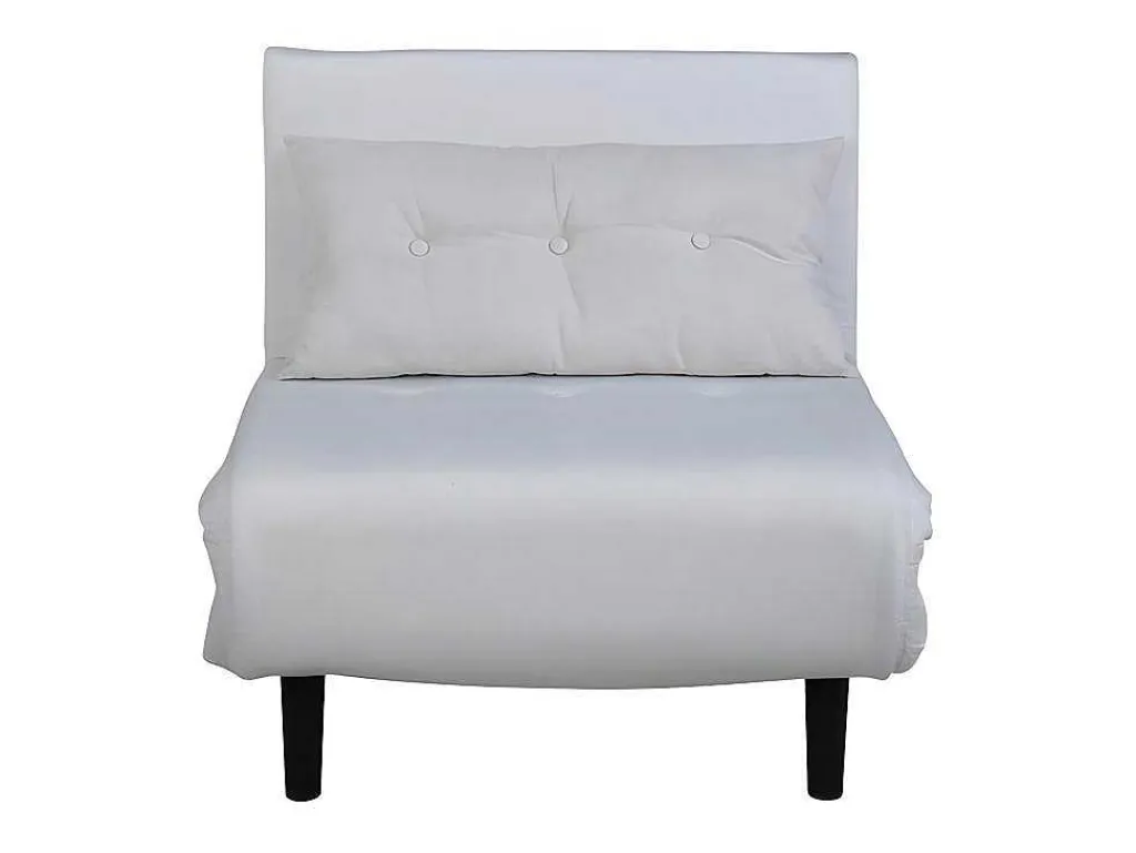 Vicky Slaapbank ,Fauteuil Wit.-Vente-unique Best