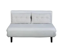 Vicky Slaapbank Wit.-Vente-unique New