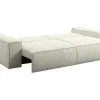 Vierzits Slaapbank Amelia Van Pascal Morabito - Ribfluweel - Beige-Vente-unique Sale