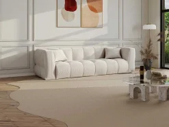 Vierzitsbank Van Beige Ribfluweel Naemia Van Maison Cephy-Maison Céphy Outlet