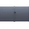 Vleugelpoort - Vol Aluminium - L350 X H160 Cm - Antraciet - Zerano-EXPERTLAND Sale