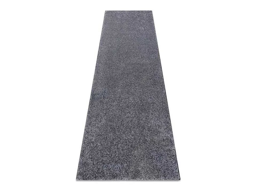 Vloerbedekking Santa Fe Grijskleuring 97, Glad, Uniform, Enkele Kleur 100X450 Cm-RugsX Outlet