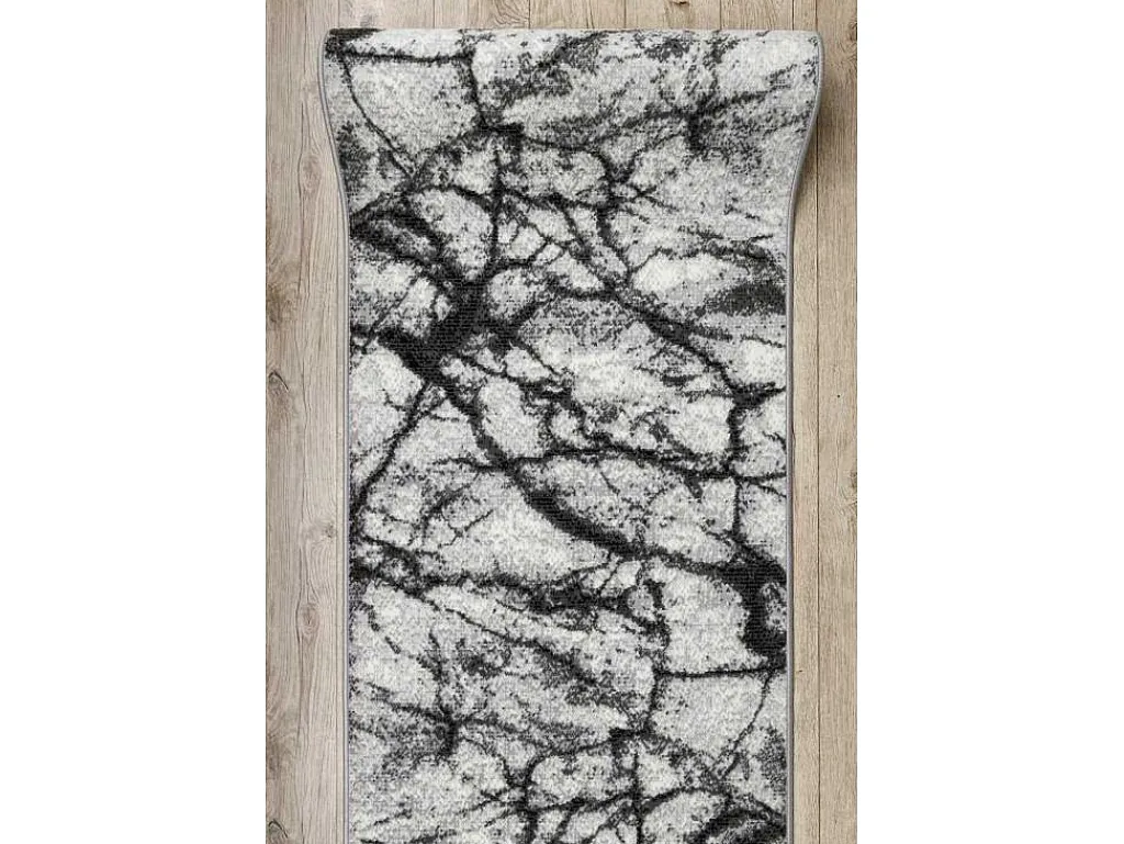 Vloerbekleding Bcf Morad Marmur Marmer Grijs 80 Cm 80X360 Cm-RugsX Online