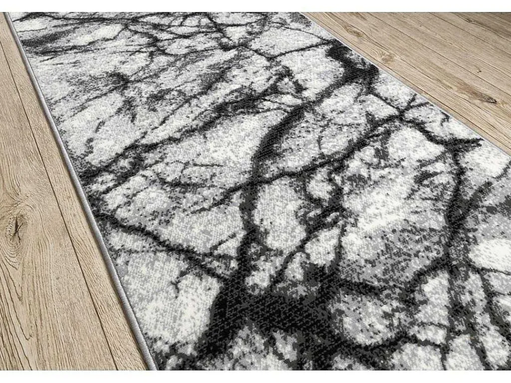 Vloerbekleding Bcf Morad Marmur Marmer Grijs 80 Cm 80X360 Cm-RugsX Online