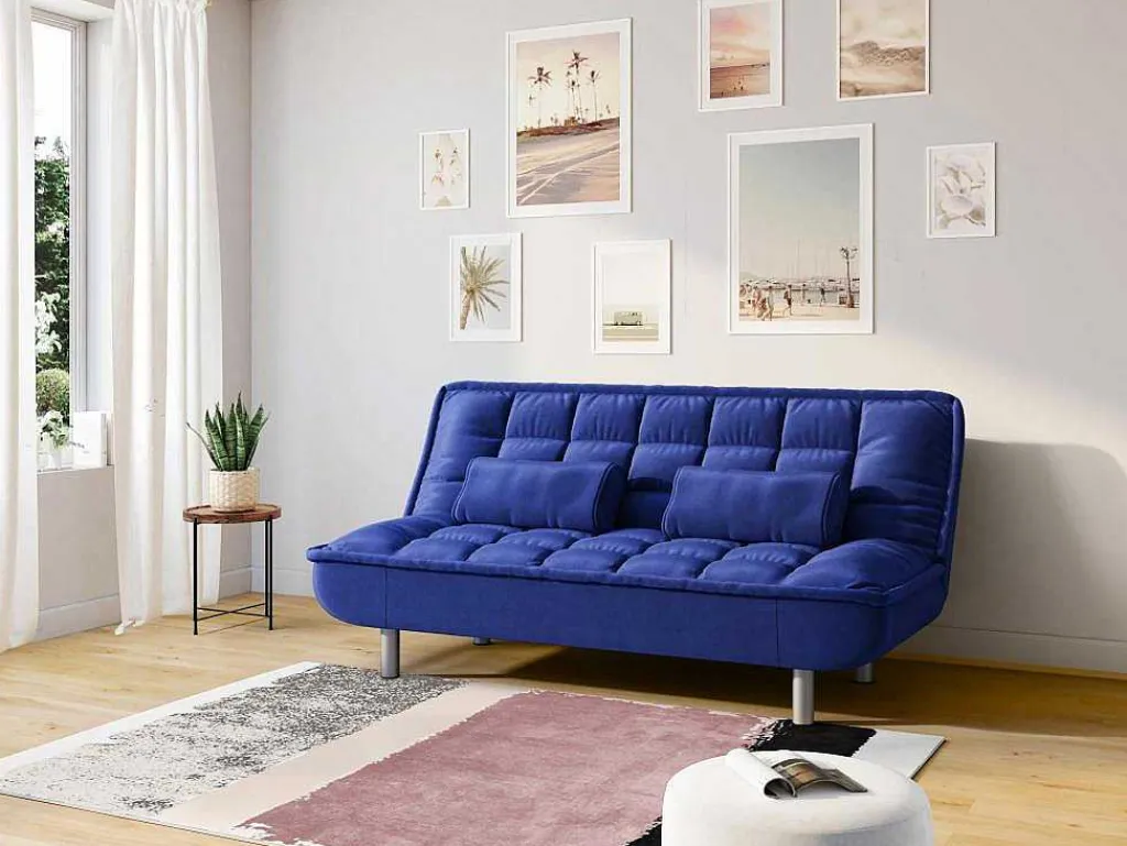 Vloerkleed 160 X 230 Cm - Roze, Grijs En Wit - Camden-OZAIA New