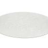 Vloerkleed Casablanca Plus Rond Creme Eenkleurig, Lus Cercle 150 Cm-RugsX Clearance