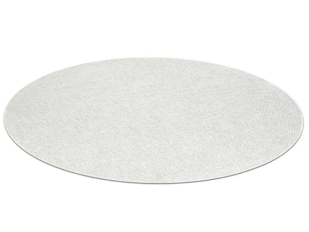 Vloerkleed Casablanca Plus Rond Creme Eenkleurig, Lus Cercle 150 Cm-RugsX Clearance