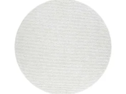 Vloerkleed Casablanca Plus Rond Creme Eenkleurig, Lus Cercle 150 Cm-RugsX Clearance