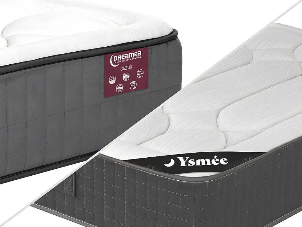Vormgeheugenmatras 160X 190Cm Dikte 28Cm - Gizeux Van Dreamea-Ysmée Discount