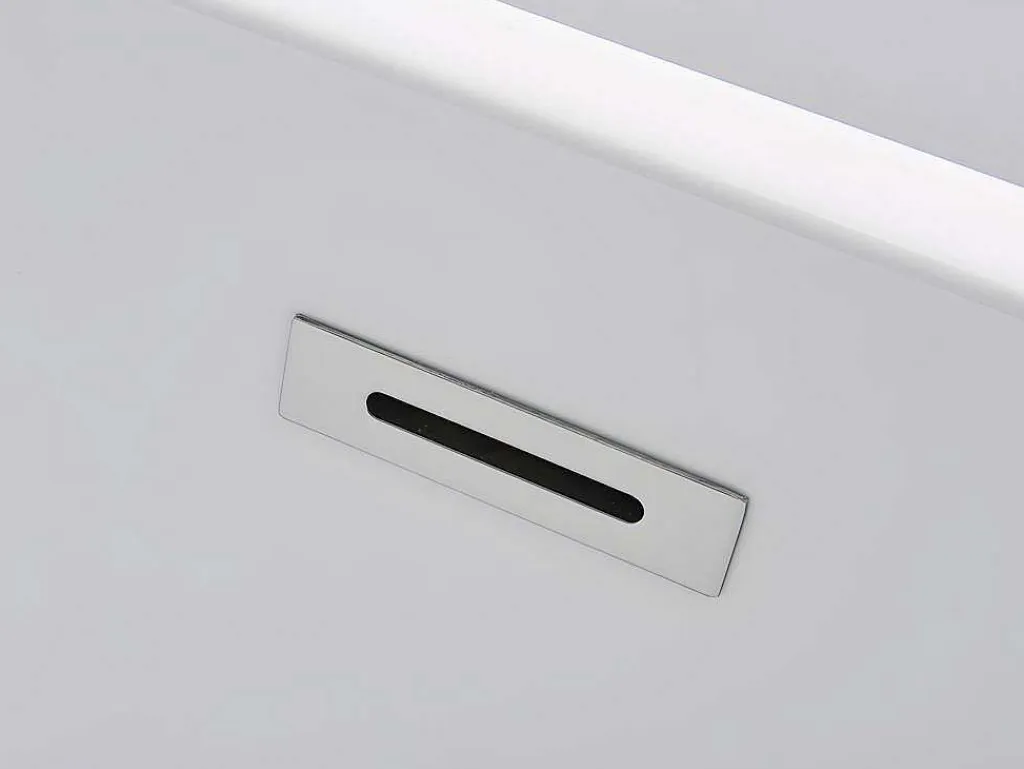 Vrijstaand Bad - 238 L - 170 X 80 X 58 Cm - Wit - Nica-Shower & Design Hot