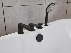 Vrijstaand Bad Met Kraan Stepona - 195 L - 150 X 75 X 58 Cm - Wit-Shower & Design Hot