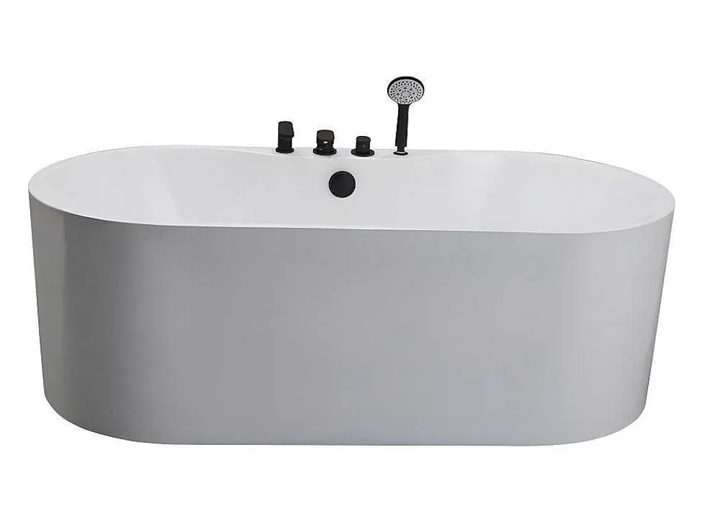 Vrijstaand Bad Met Kraan Stepona - 195 L - 150 X 75 X 58 Cm - Wit-Shower & Design Hot