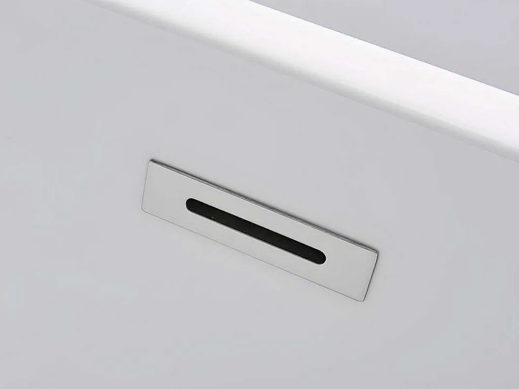 Vrijstaand Designbad - 200 L - 150 X 72 X 58 Cm - Wit - Dominika-Shower & Design Online