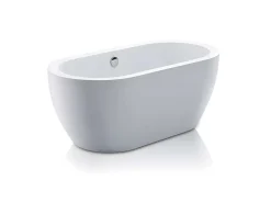 Vrijstaande Badkuip - 178 L - 150 X 75 X 58 Cm - Wit - Adrina-Shower & Design