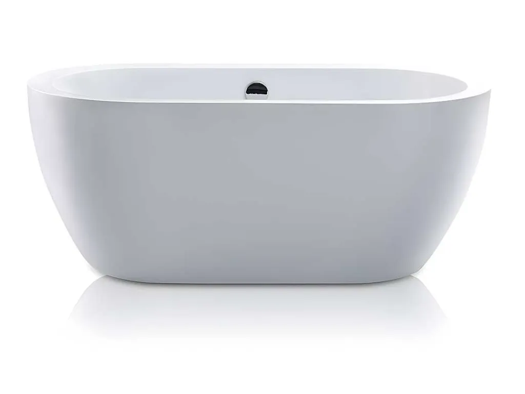 Vrijstaande Badkuip - 178 L - 150 X 75 X 58 Cm - Wit - Adrina-Shower & Design
