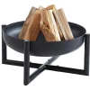 Vuurkorf Van Staal Ogma - D60 X H30 Cm - Zwart-Vente-unique Hot