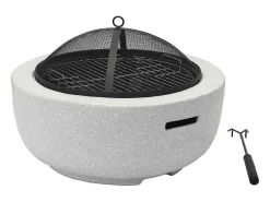 Vuurkorf-Grill Van Mgo - L60,5 X D60,5 X H42,5 Cm - Garmona-Vente-unique Best