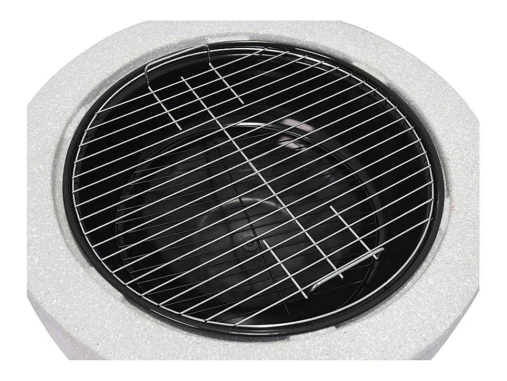 Vuurkorf-Grill Van Mgo - L60,5 X D60,5 X H42,5 Cm - Garmona-Vente-unique Best