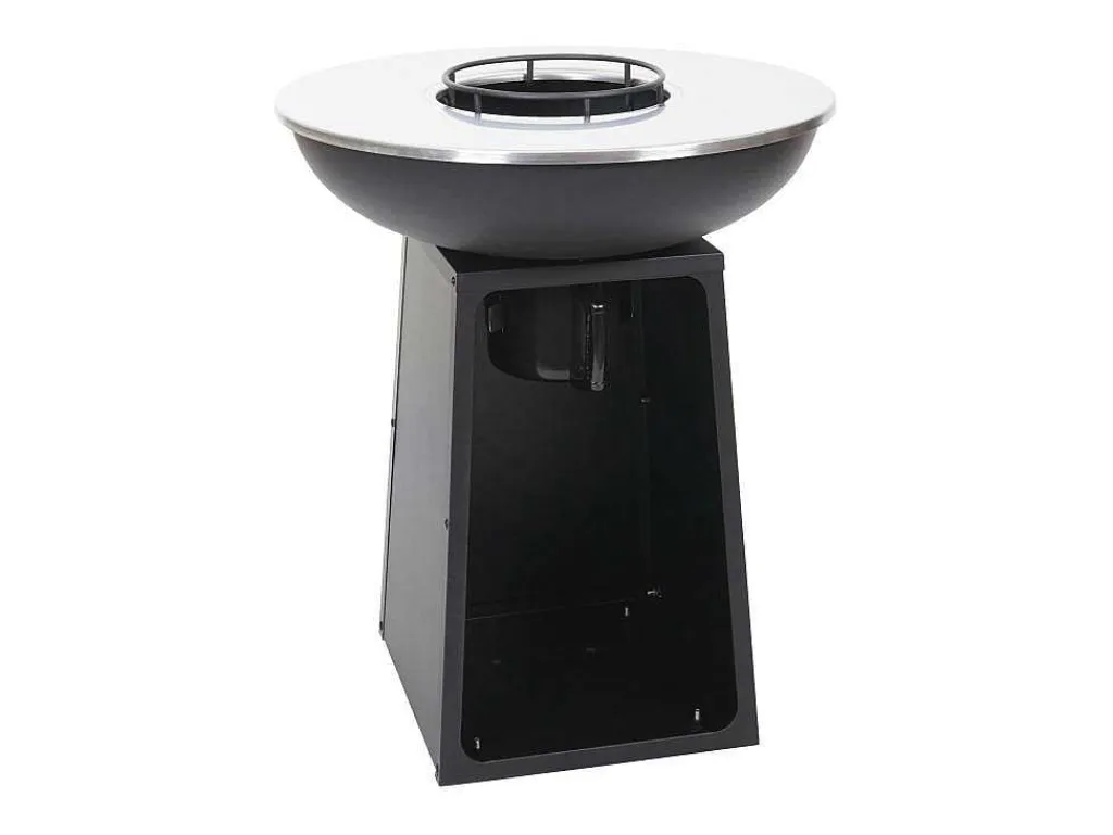 Vuurschaal Met Grillplaat Mcw-K97, O66Cm Zwart-Vente-unique New