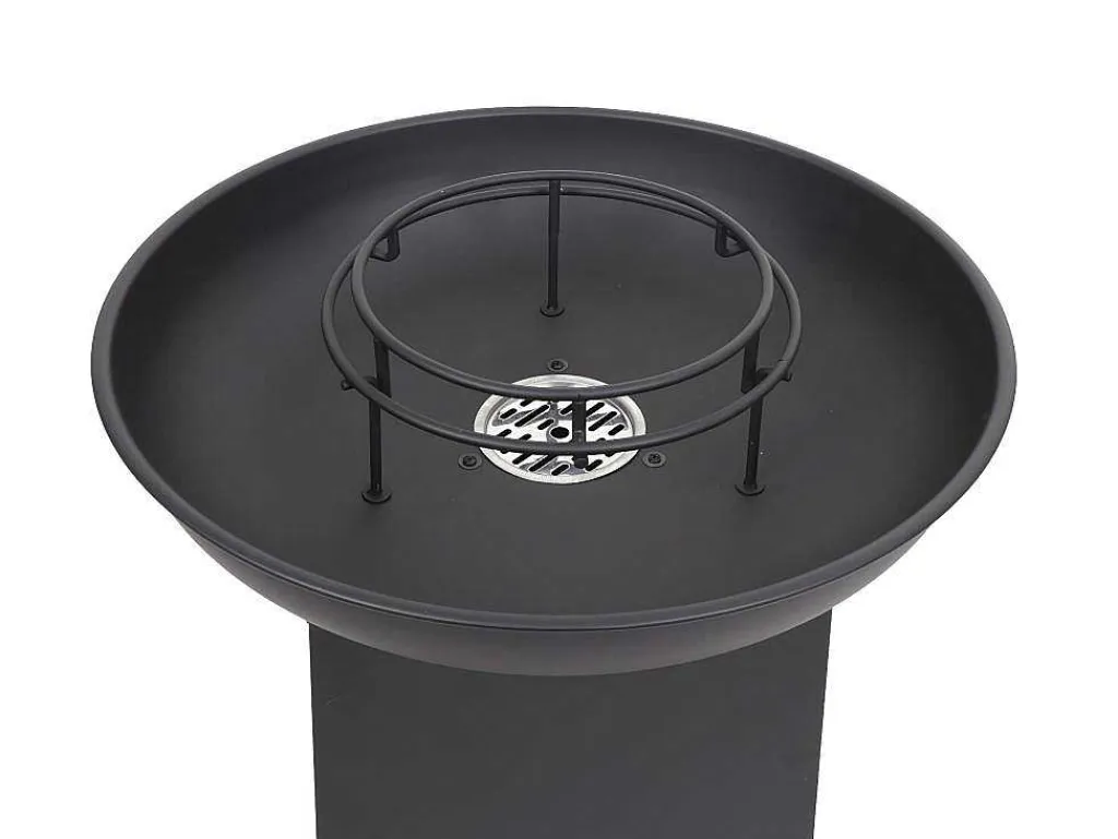 Vuurschaal Met Grillplaat Mcw-K97, O66Cm Zwart-Vente-unique New