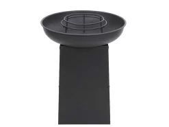 Vuurschaal Met Grillplaat Mcw-K97, O59Cm Zwart-Vente-unique