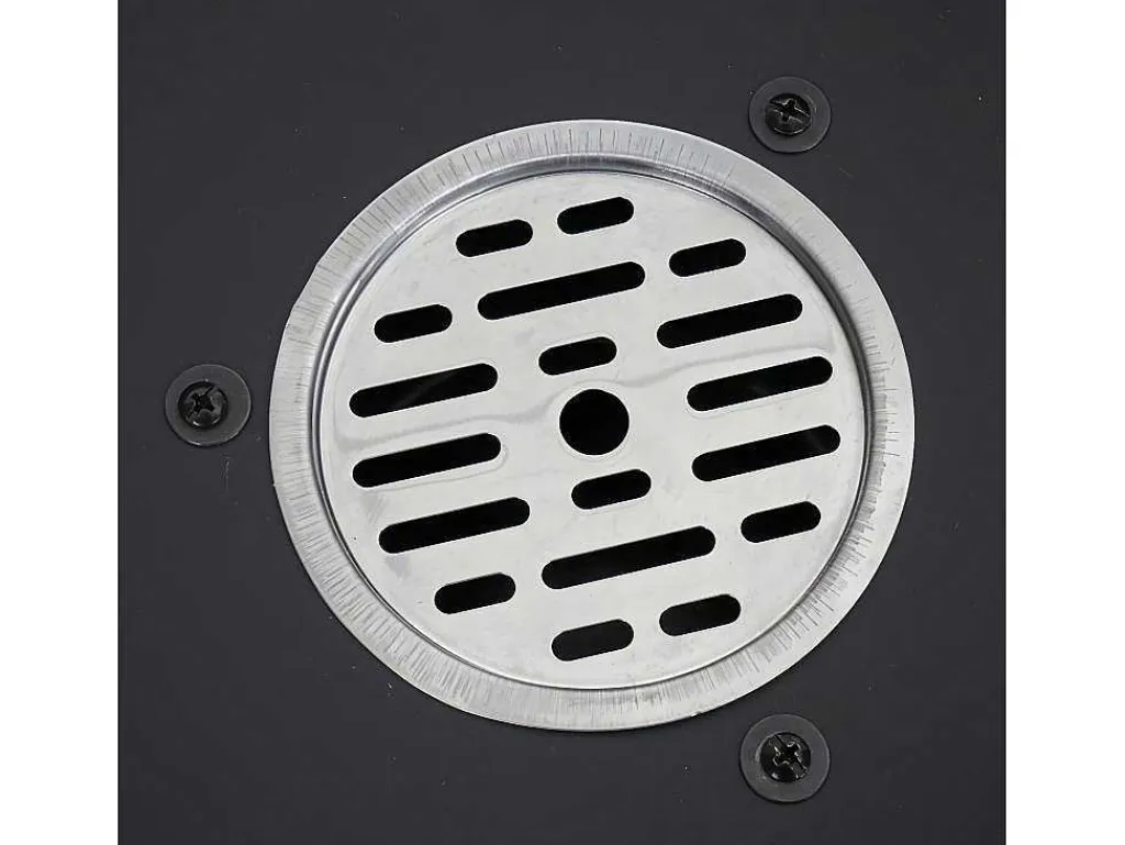 Vuurschaal Met Grillplaat Mcw-K97, O59Cm Zwart-Vente-unique