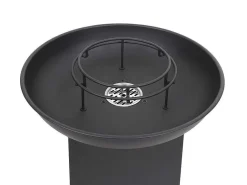 Vuurschaal Met Grillplaat Mcw-K97, O59Cm Zwart-Vente-unique