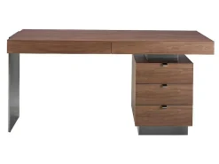 Walnoot En Stalen Bureau 3237-Angel Cerda Online