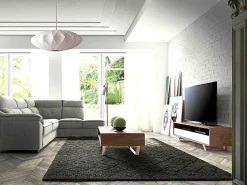 Walnoot En Wit Tv-Meubel 3046-Angel Cerda New