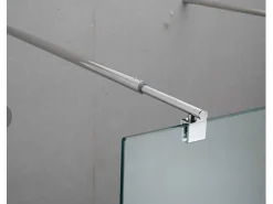 Wand Voor Inloopdouche Laura Van Gezeefdrukt Glas - 120X190 Cm-Shower & Design Discount