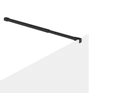 Wand Voor Inloopdouche Mat Zwart Met Industriele Stijl - 140X200 Cm - Daren-Shower & Design Hot