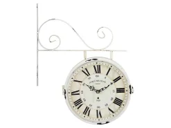 Wandklok Met Dubbele Zijde Faubourg Van Ijzer - L34 X H41,5 Cm-OZAIA Hot