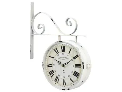 Wandklok Met Dubbele Zijde Faubourg Van Ijzer - L34 X H41,5 Cm-OZAIA Hot
