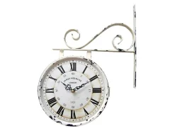 Wandklok Met Dubbele Zijde Faubourg Van Ijzer - L34 X H41,5 Cm-OZAIA Hot