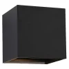 Wandlamp Met Ledverlichting Van Aluminium - D10 Cm X H10 - Zwart - Paisley-OZAIA Clearance
