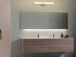 Wandlamp Voor Badkamer Met Ledverlichting Van Metaal - L30 Cm - Goudkleurig - Horsham-OZAIA Hot