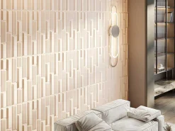 Wandpaneel 3D Great Om Te Verven - Pak Van 3 M - Set Van 6 Stuks-Vente-unique New