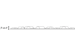 Wandpaneel 3D Sandle Om Te Verven - Set Van 6 Stuks, 3M-Vente-unique Outlet