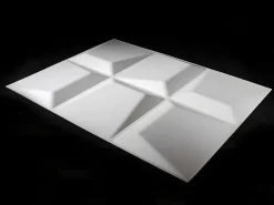 Wandpaneel 3D Tessel Om Te Verven - Set Van 6 Stuks, 3M-Vente-unique New