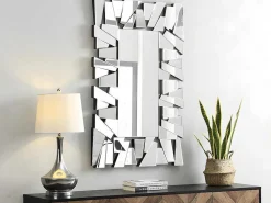 Wandspiegel In Roestvrij Staal - B. 120 X H. 76 Cm - Uyuni-OZAIA Sale