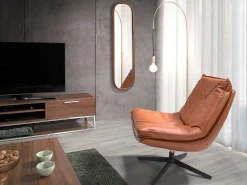 Wandspiegel In Walnoothout 3234-Angel Cerda Hot